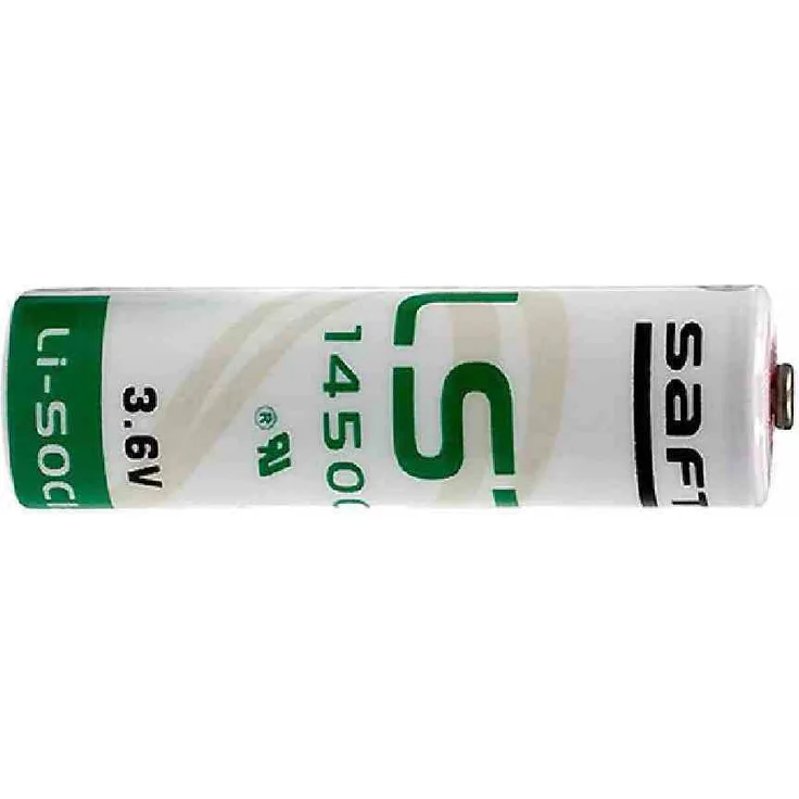 INDEXA LST14500 Lithium-Batterie 3,6 V/2,45 Ah, Mignon AA, Gewicht 16g, Durchmesser 14,5mm
