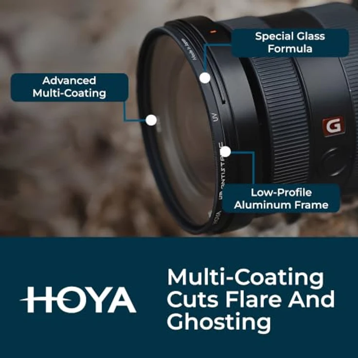 Hoya UV HD Antistatic 62mm, Kamera-Filter mit antistatischer Beschichtung und optimalem UV-Schutz – Bild 4