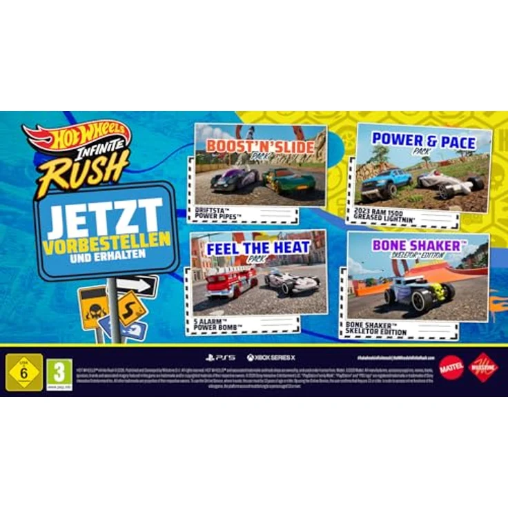 MILESTONE Hot Wheels Infinite Rush - PS5-Spiel mit 150+ Fahrzeugen, vier erkundbaren Inseln und Multiplayer-Modus – Bild 2