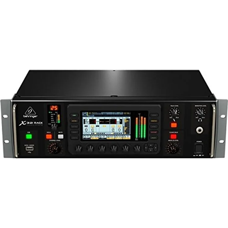 Behringer X32 RACK Digitaler Rack-Mixer mit 40 Eingängen und 25 Bussen, 16 programmierbaren Midas-Vorverstärkern, USB-Audio-Interface und iPad/iPhone*-Fernbedienung – Bild 2