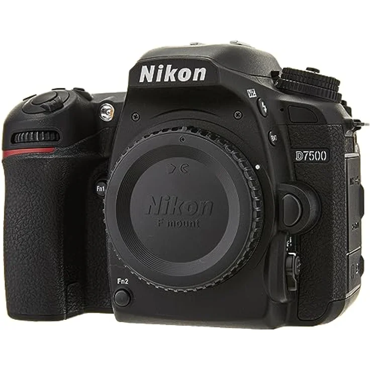 Nikon D7500 Digital SLR im DX Format (20,9 MP, EXPEED 5-Prozessor, AF-System mit 51 Messfeldern, ISO 100-51.200, 4K UHD Video incl. Zeitraffer Video) – Bild 1