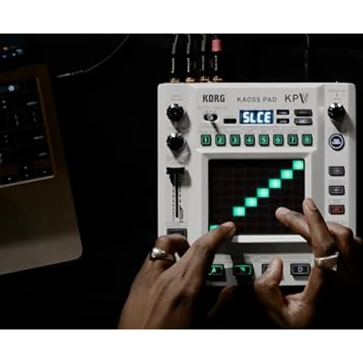 Korg Kaoss Pad V, DJ Mixing Tool mit Dual-Touch-Steuerung, 170 Preset-Effekten und 100 User-Speicherplätzen – Bild 6