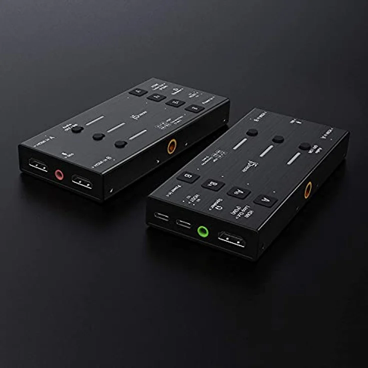 j5Create JVA06 Dual HDMI Video Capture, 1080p Game Recorder mit Chroma Key, Schwarz – Bild 8