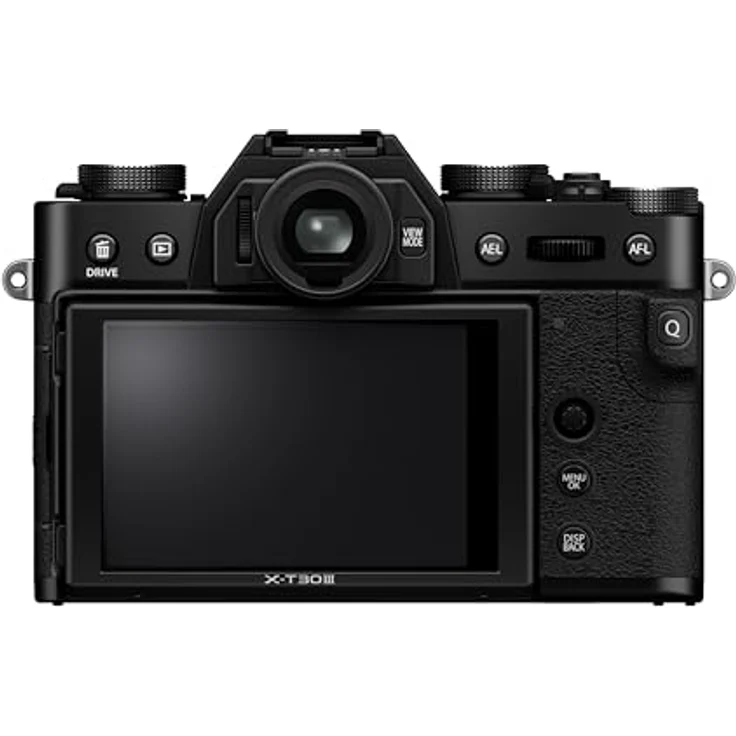 FUJIFILM X-T30 III, Systemkamera Gehäuse schwarz mit X-Trans CMOS 4HR, 6,2K Videoaufnahme und Motiverkennungs-Autofokus – Bild 2