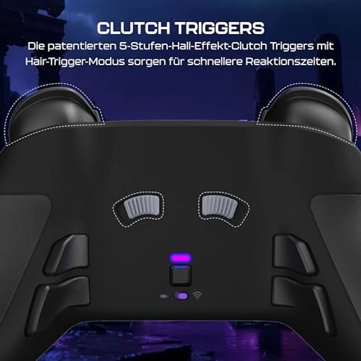 Turtle Beach Victrix Pro BFG Reloaded, Gaming Controller für Windows, PS4, PS5, mit modularen Komponenten und anpassbaren Tasten, schwarz – Bild 5