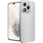 HONOR Honor 400 Lite 8 + 256 GB Velvet Gray, Smartphone mit großem Speicherplatz in elegantem Grau