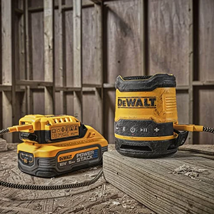 DeWalt DCR009 Kompakt-Bluetooth-Lautsprecher, wiederaufladbar über USB – Bild 4