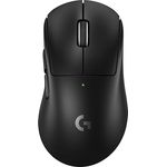 Logitech G PRO X Superlight 2 DEX Lightspeed kabellose Gaming-Maus, 60 g leichte Pro-Grade-Maus mit 5 programmierbaren Tasten, USB-C-Ladung, 32k DPI-Sensor für PC/Mac
