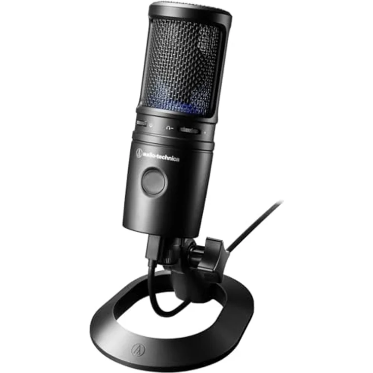 Audio-Technica AT2020USBX Kondensatormikrofon bk, Cardioid Condenser USB Microphone (Studio, Podcasting) – Bild 2