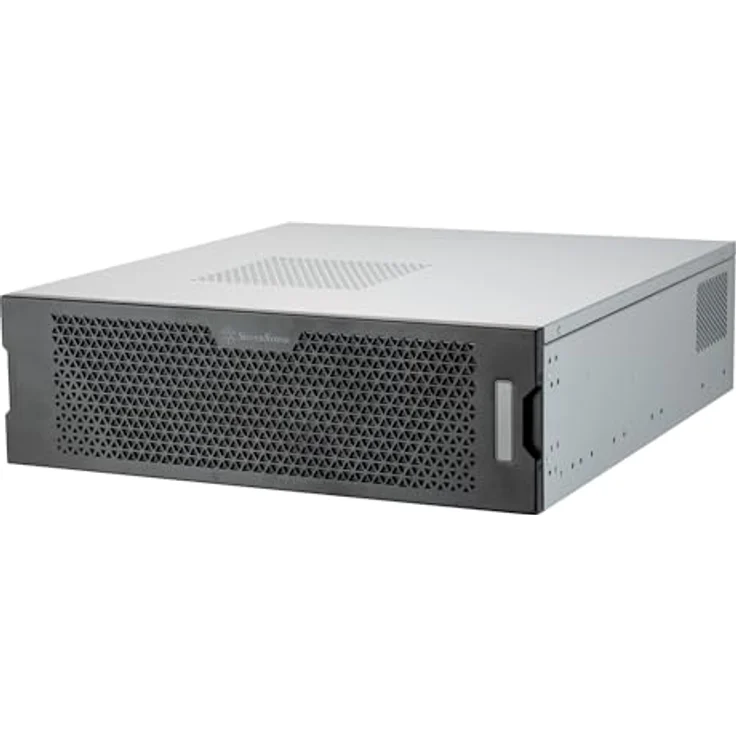 Silverstone Technology RM32, 3U-Rackmount-Servergehäuse für 4-Slot-High-End-Grafikkarten und 360-mm-Radiatoren, kompatibel mit SSI-EEB Mainboards – Bild 1