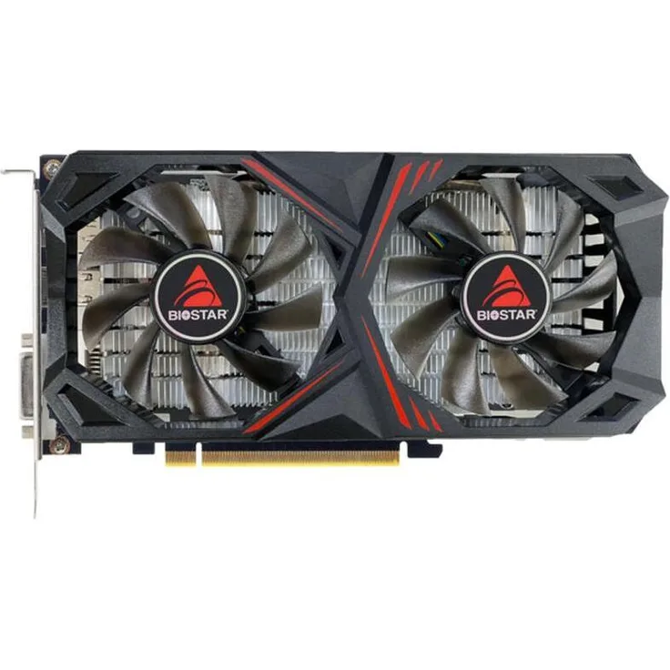 Biostar GeForce RTX 2060 SUPER, 8 GB GDDR6 Grafikkarte mit aktiven Kühlsystem und 7680 x 4320 Pixel Auflösung