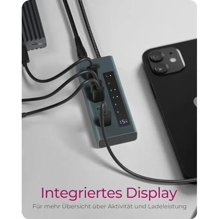ICY BOX USB 3.2 Gen 2 (3.1 Gen 2) Type-C 10000 Mbit/s, IB-HUB1457-C31 – Bild 4