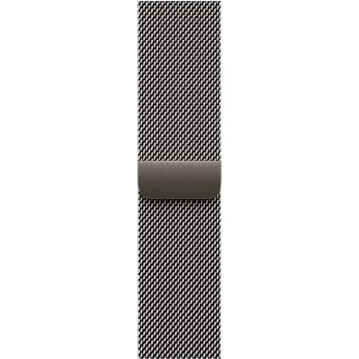 Apple Watch Band - Milanaise Armband - 42 mm - Schiefer - Individuell einstellbar - Magnetisch - Edelstahl - Apple