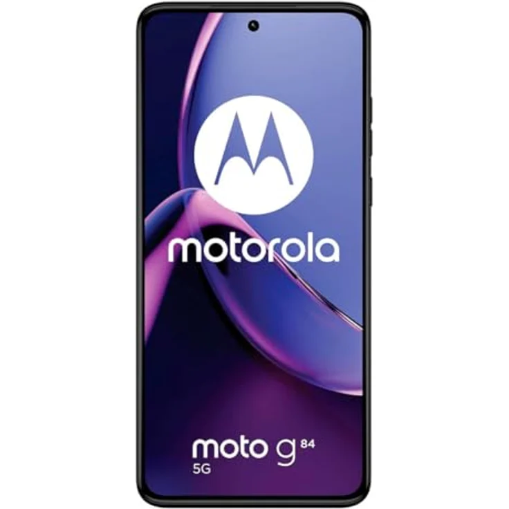 Motorola moto g84 5G Smartphone, 256 GB Speicherplatz, 50 MP Kamera, veganem Leder ­- Mystic Indigo – Bild 2