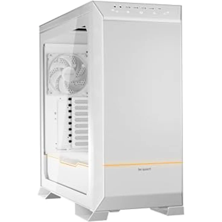be quiet! Dark Base Pro 901 White PC-Gehäuse maximaler Airflow, 3X Silent Wings 4 PWM Lüfter, nahezu unhörbarer Betrieb, Touch-sensitives I/O-Panel invertiertes Layout möglich ARGB-Beleuchtung, BGW51 - Preisvergleich – Bild 1