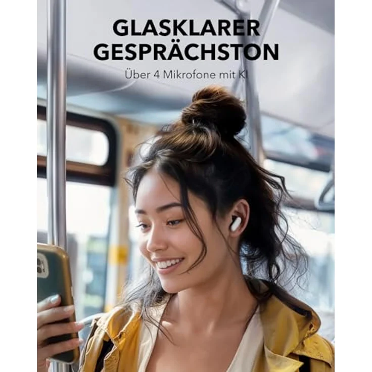 Anker Soundcore P30I Weiß (ANC, 8 h, Kabellos), Kopfhörer, Weiss – Bild 6