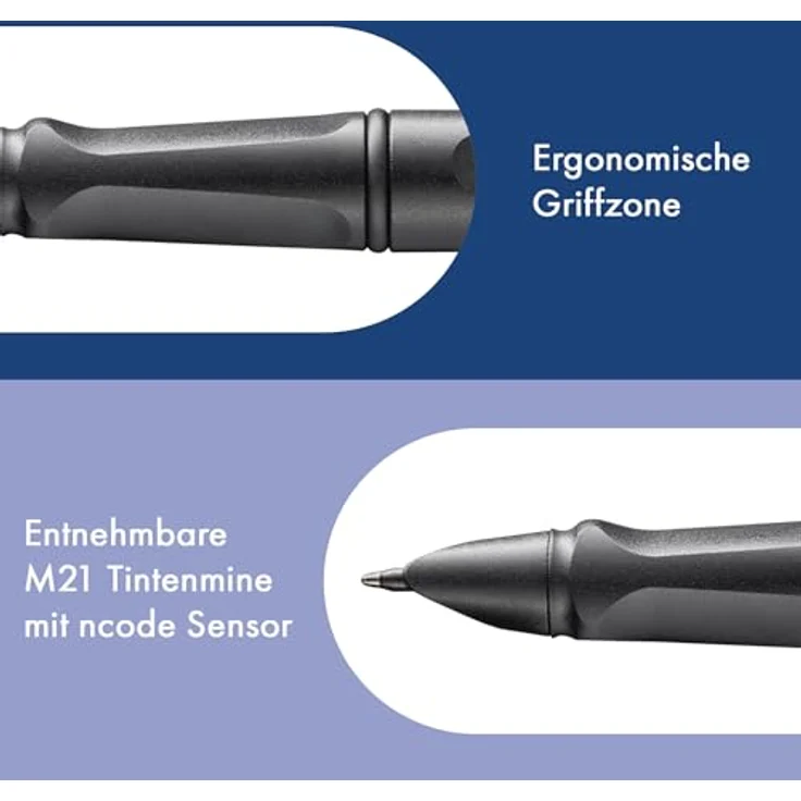 LAMY Eingabestift safari all black ncode, Smartpen mit ergonomischem Griffstück - Preisvergleich – Bild 3