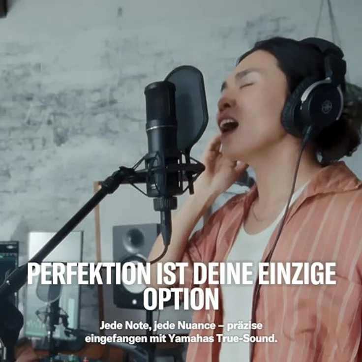 YAMAHA URX22 USB-C Audiointerface, kompaktes 4-In/2-Out-Interface mit 32-Bit/192 kHz Audio, Touch-LCD-Steuerung und integriertem DSP-Mixing – Weiß – Bild 4