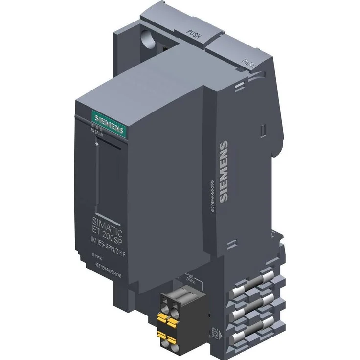 Siemens SIMATIC ET 200SP IM 155-6PN/2, 2-Port PROFINET Interface-Modul mit Multi Hot Swap, IP20, Netzwerk Switch