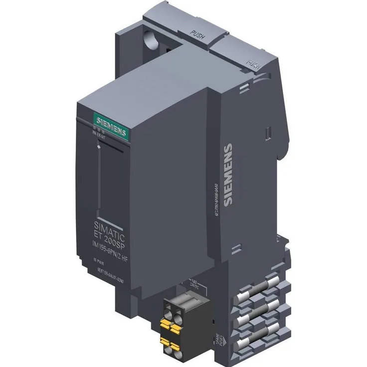 Siemens SIMATIC ET 200SP IM 155-6PN/2, 2-Port PROFINET Interface-Modul mit Multi Hot Swap, IP20, Netzwerk Switch