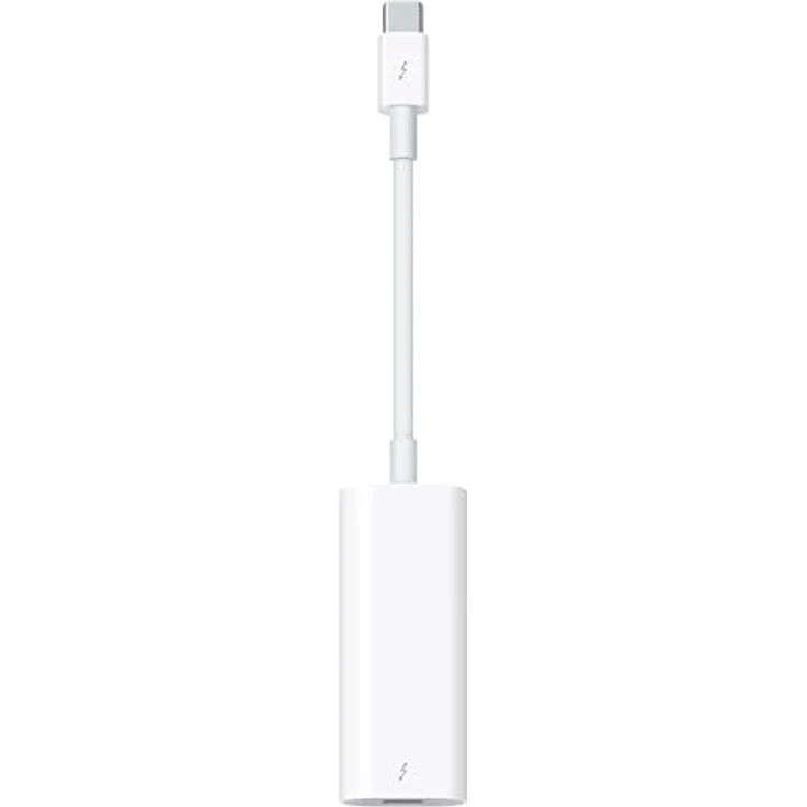Apple Thunderbolt 3 (USB‑C) auf Thunderbolt 2 Adapter, verbindet Thunderbolt und Thunderbolt 2 Geräte mit Mac Thunderbolt 3 (USB‑C) / USB 4 Anschlüssen – Bild 1