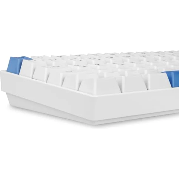 Sharkoon Skiller SGK50 S3 PBT Weiß, RGB Gaming Keyboard, Gateron G PRO 3.0 Yellow, 75% Layout – Bild 5