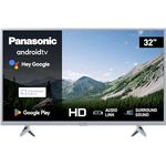 Panasonic TX-32MSW504S, 32 Zoll HD LED Smart 2023 TV, Android TV, Surround Sound, Google Assistant, Chromecast, Bright Panel, HD Color Engine, Silber