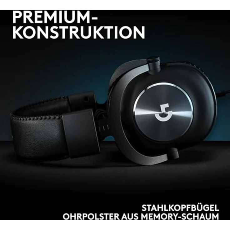 Logitech G Pro X SE Gaming Headset: Abnehmbares Mikrofon, DTS Headphone:X 7.1, USB DAC, Schwarz – Bild 4