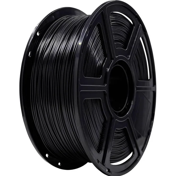 Renkforce RF-6838912 Filament ABS, hitzebeständig, Durchmesser 1.75 mm, 1 kg, Schwarz RAL 7001