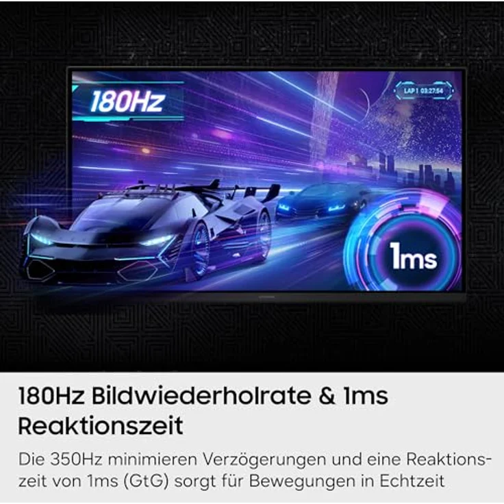 Samsung 27" Odyssey G50F, QHD Gaming Monitor mit 180Hz, 1ms Reaktionszeit und Fast IPS Panel – Bild 9