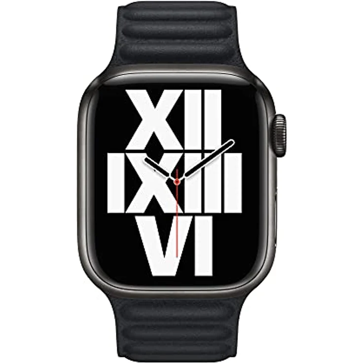 Apple Watch 41mm Midnight Leather Link Ersatzarmband - S/M – Bild 3