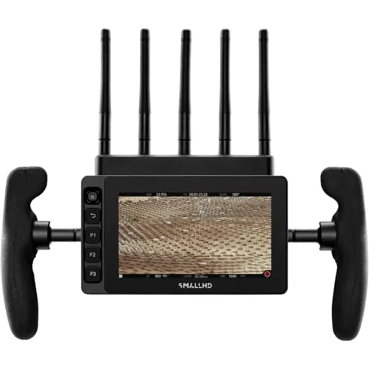 SmallHD Ultra 5 Bolt 6 RX 750 Gold-Mount Kit, 5-Zoll-Touchscreen, 1920 x 1080 Display, 3000 nits, Goldfarben