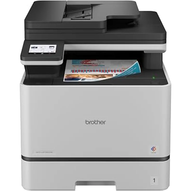 Brother MFC-L8730CDW, Multifunktions-Laserdrucker A4, 31 ppm, Duplex, WiFi, 2400 x 600 DPI, Farb-Touchscreen, bis zu 3000 Seiten schwarz-weiß – Bild 5