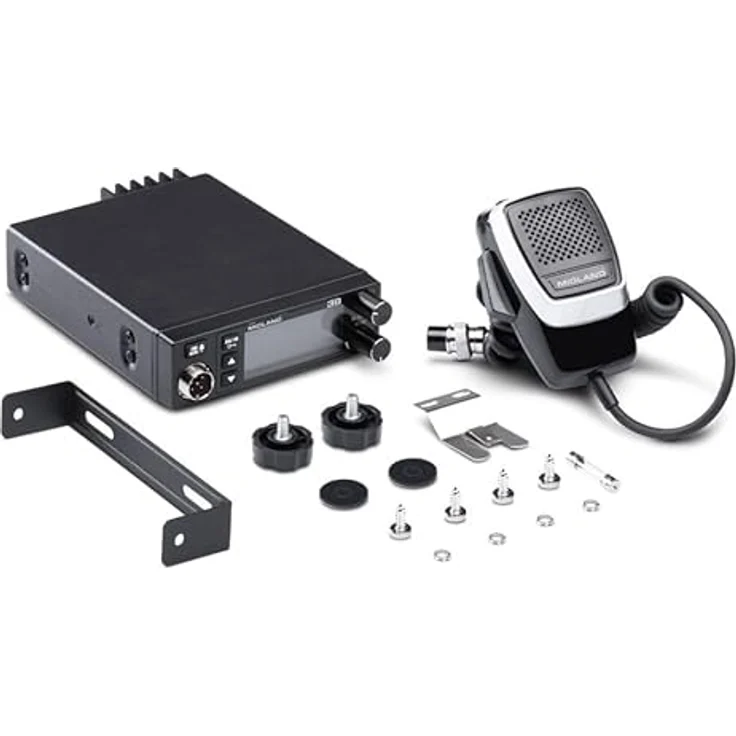 Midland 38 CB-Funkgerät, mit 5"-LCD-Display, 12/24 V, Rauschunterdrückung und VOX-System – Bild 3