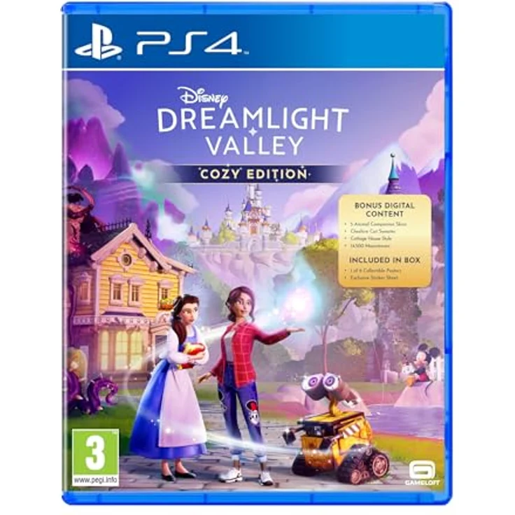 Nighthawk Interactive Disney Playstation 4 Dreamlight Valley Videospiel: Cozy Edition, mehrfarbig, 13,4 x 17 x 1,4 cm – Bild 1