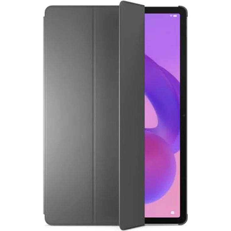 Lenovo Folio Idea Tab Pro (Stoßschutz, PU-Leder, einfacher Griff, Sleep-/Wake-Funktion, magnetische Halterung für Eingabestift), Grau – Bild 1