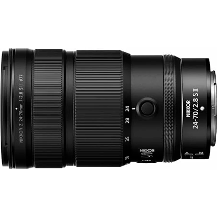 Nikon Nikkor Z 24-70 mm 1:2,8 S II, professionelles Zoomobjektiv mit internem Zoom und schneller Autofokus-Technologie, inkl. HB-117, CL-C2 – Bild 2