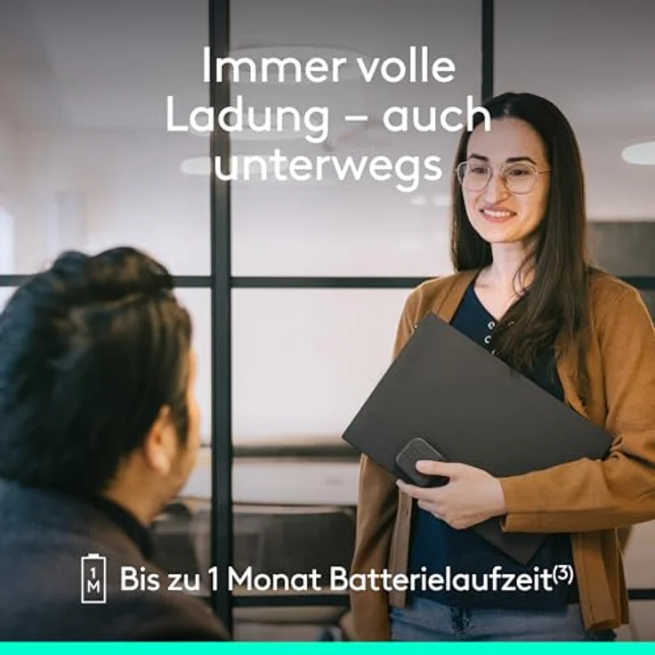 Logitech Mobi Fold for Business, kabellose Bluetooth-Maus mit 4 Tasten, Graphitfarben – Bild 6
