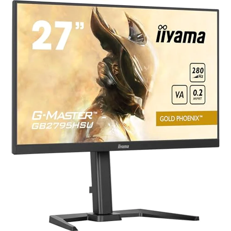 iiyama G-Master Gold Phoenix GB2795HSU-B1 27" VA LED Gaming Monitor Full HD HDMI DP USB3.2 0.2ms 280Hz FreeSync Premium HDR10 schwarz – Bild 2