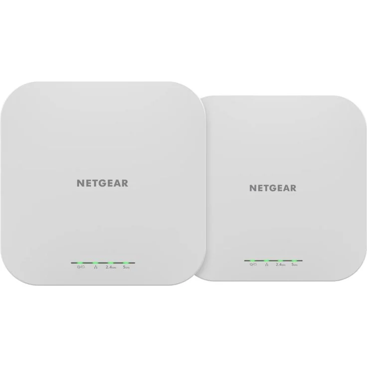 Netgear Wax610 2-Pack, WLAN 6 Access Points mit erweiterter Netzwerkverwaltungsfunktion, sicher und leistungsstark