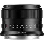 TTArtisan Autofokus 40 mm F2.0, Vollformat-Prime-Objektiv mit metallischem Gehäuse, kompatibel mit Nikon Z, schwarz