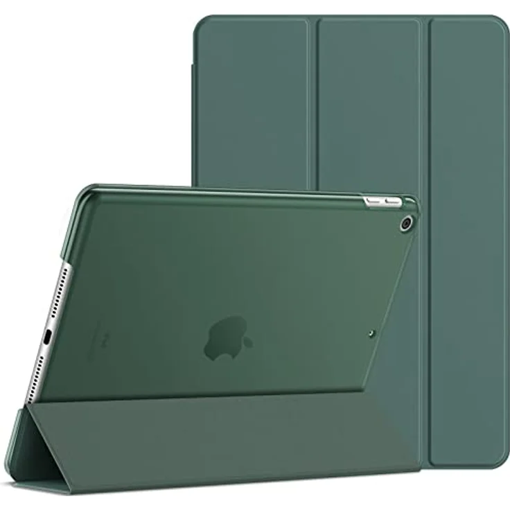 JETech Hülle für iPad 9,7 Zoll (2018/2017, 6./5. Generation), Intelligente Schutzhülle mit Auto Schlafen/Wachen, Neblig Grün – Bild 1
