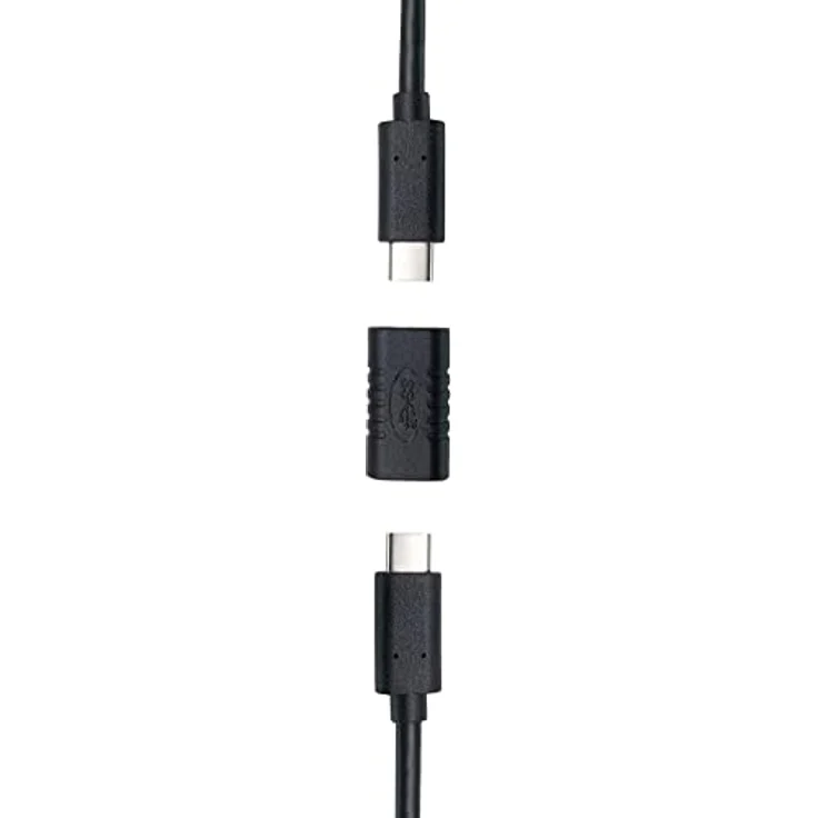 PremiumCord Kupplung USB-C 3.1, Super-Speed 5Gbps, USB 3.1 Typ C Buchse auf Buchse, Farbe schwarz kur31-09 – Bild 5