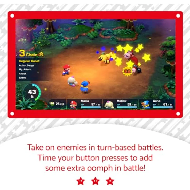 Nintendo Super Mario RPG Standard, Multilingual Edition - Hochwertige Material, Langlebig, Robustheit – Bild 5