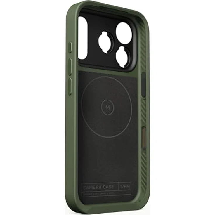 MOMENT Camera Case für iPhone 17 Pro, MagSafe-kompatibel, mit SmartAlign Lens Mount und stoßfestem Design, Olive – Bild 3