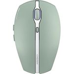 CHERRY GENTIX BT, kabellose Bluetooth Maus, Multi-Device Funktion für bis zu 3 Endgeräte, umschaltbare Auflösung (1000/2000 DPI), 7 Tasten und Scrollrad, batteriebetrieben, Agave Green