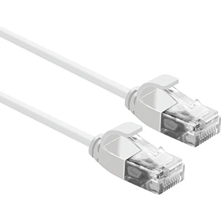 Roline 21.15.0983 RJ45 Netzwerkkabel, Patchkabel CAT 6a U/UTP 3.00m Weiß 1St.