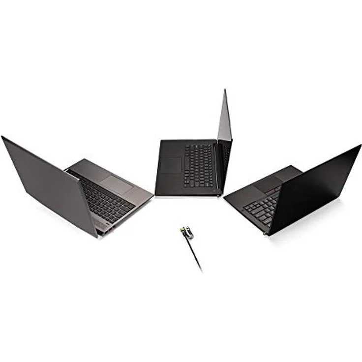 Kensington ClickSafe® Universal 3-in-1 Zahlenschloss, Kabelschloss für Laptops mit 1,8 m Länge, Schwarz – Bild 7