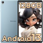 Blackview Tablet Tab 50 8" 4GB RAM 128GB Blau - Android 13, Google GMS-zertifiziert, WiFi 6