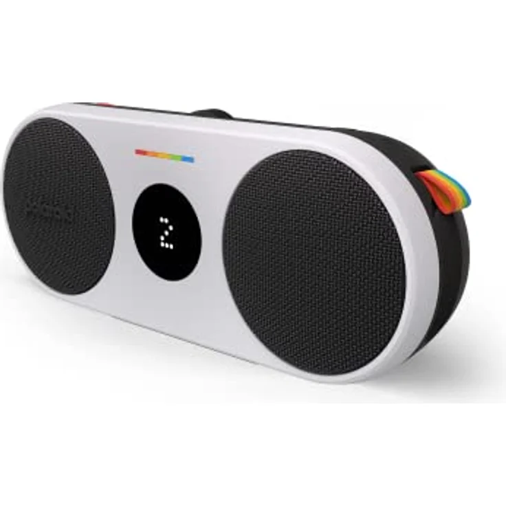 Polaroid P2 - Powerful Portable Wireless Bluetooth Speaker Rechargeable with Dual Stereo Pairing - Black & White – Bild 2